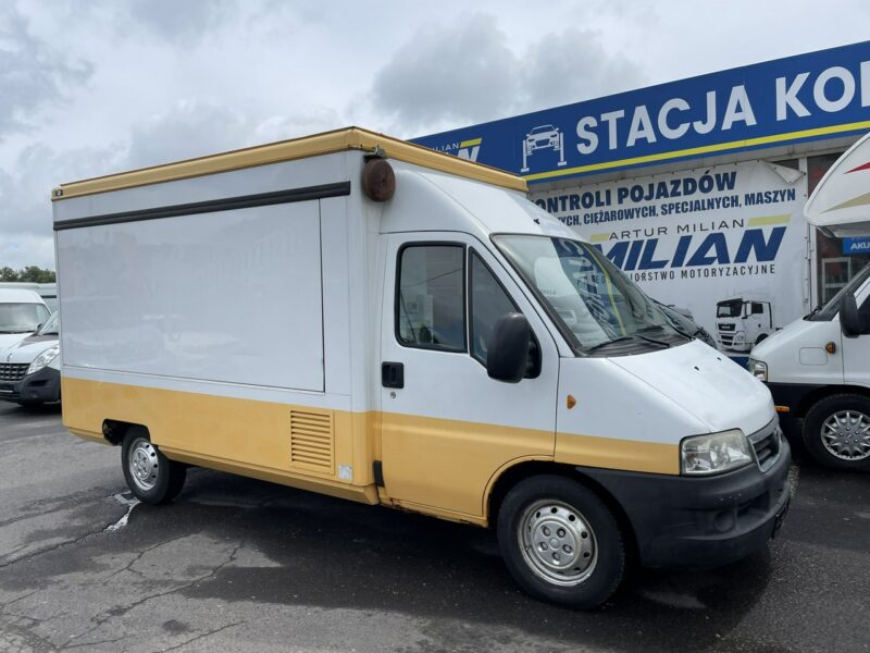 Fiat Ducato Autosklep pieczywa Gastronomiczny Food Truck Foodtruck sklep Borco