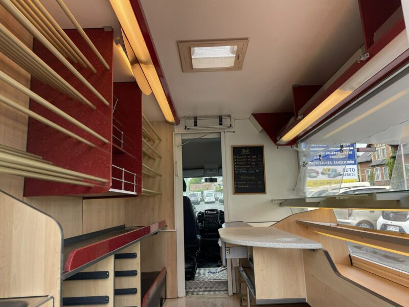 Fiat Ducato Autosklep pieczywa Gastronomiczny Food Truck Foodtruck sklep Borco