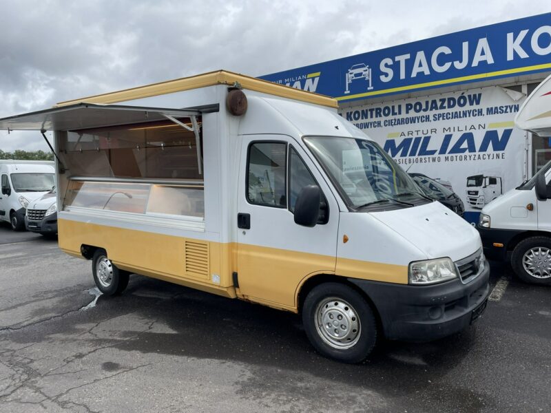 Fiat Ducato Autosklep pieczywa Gastronomiczny Food Truck Foodtruck sklep Borco