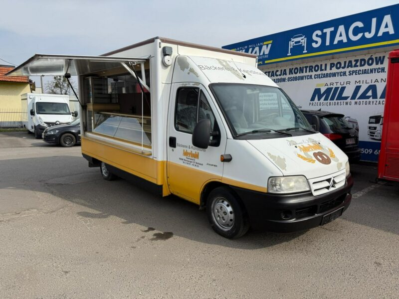 Citroen Jumper Citroen Autosklep piecz Sklep Gastronomiczny Food Truck Foodtruck 2006