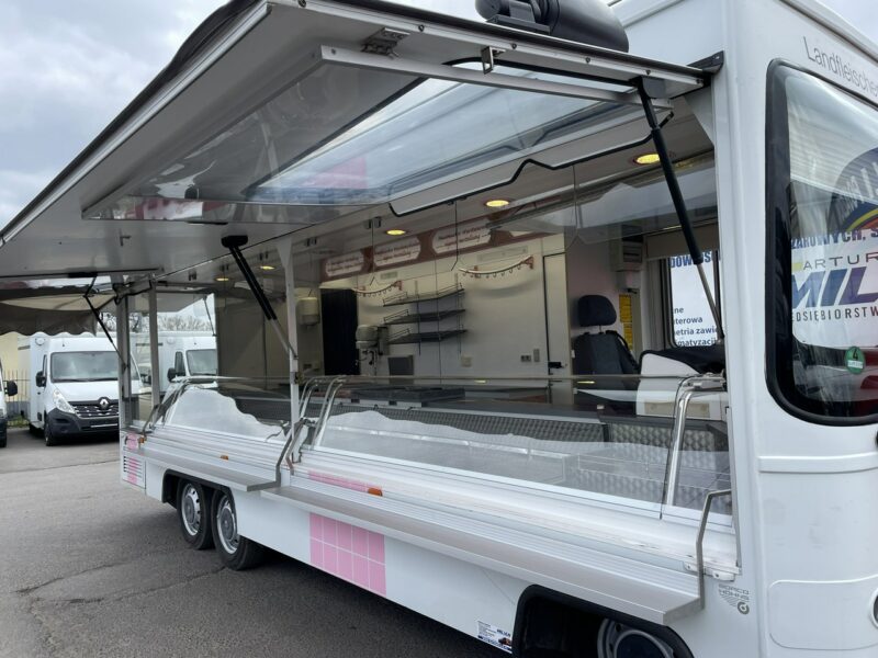 Renault Master Autosklep wędlin Gastronomiczny Food Truck Foodtruck Sklep BORCO 2010