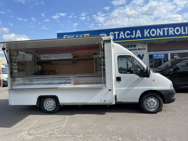 Fiat Ducato Ducato Autosklep Gastronomiczny Food Truck Foodtruck sklep Borco 2005