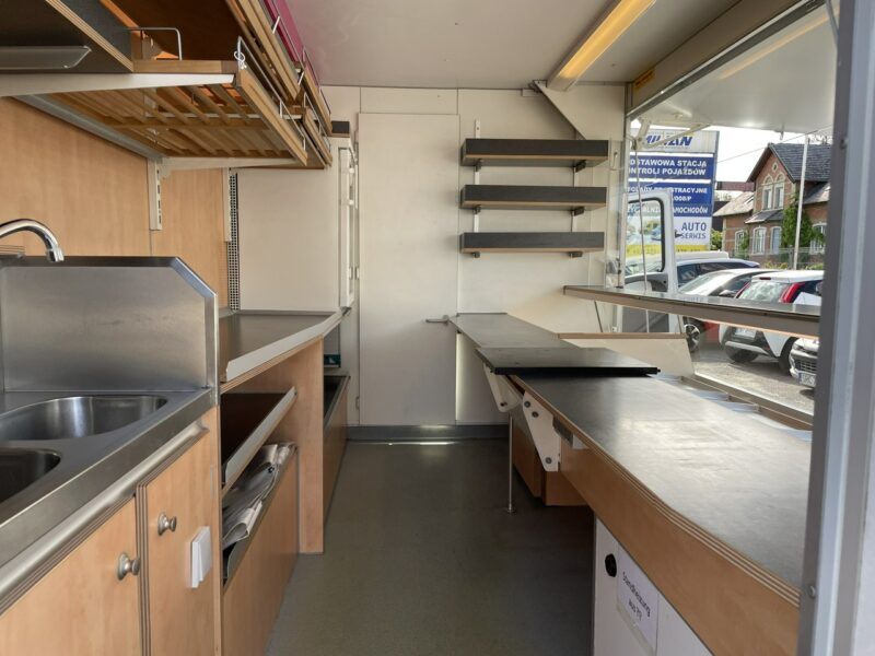 Fiat Ducato Ducato Autosklep Gastronomiczny Food Truck Foodtruck sklep Borco 2005