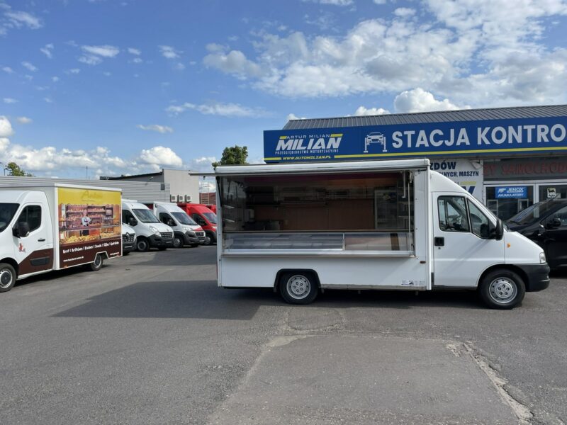 Fiat Ducato Ducato Autosklep Gastronomiczny Food Truck Foodtruck sklep Borco 2005