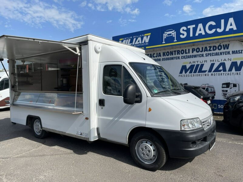 Fiat Ducato Ducato Autosklep Gastronomiczny Food Truck Foodtruck sklep Borco 2005