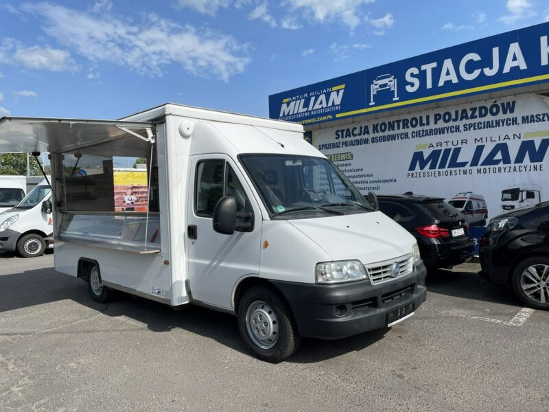 Fiat Ducato Ducato Autosklep Gastronomiczny Food Truck Foodtruck sklep Borco 2005