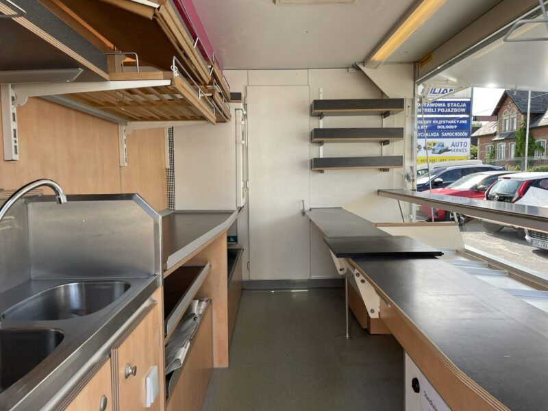 Fiat Ducato Ducato Autosklep Gastronomiczny Food Truck Foodtruck sklep Borco 2005
