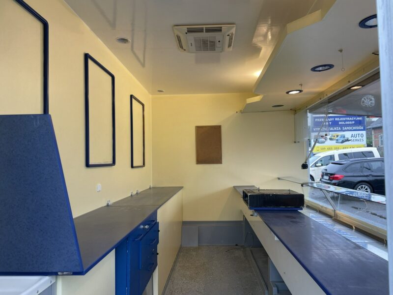 Fiat Ducato Autosklep wędlin Klima Gastronomiczny Food Truck Foodtruck sklep 2007