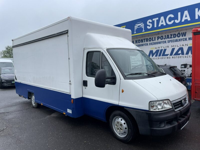 Fiat Ducato Autosklep wędlin Klima Gastronomiczny Food Truck Foodtruck sklep 2007
