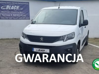 Peugeot Partner Pisemna Gwarancja 12 miesięcy
