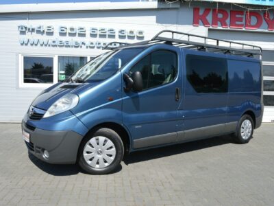 Opel Vivaro 2.0 CDTI LONG 6-cio osobowy Brygadówka Klimatyzacja 255 tys.km.