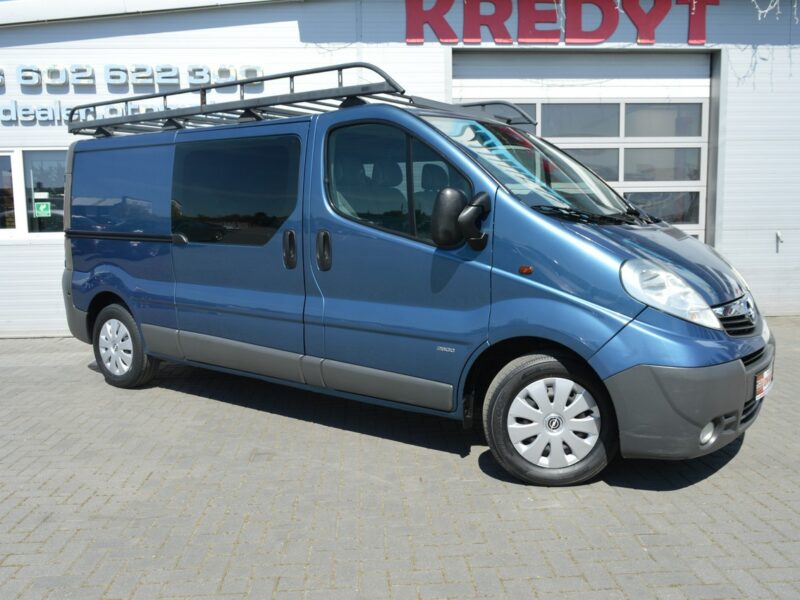 Opel Vivaro 2.0 CDTI LONG 6-cio osobowy Brygadówka Klimatyzacja 255 tys.km.
