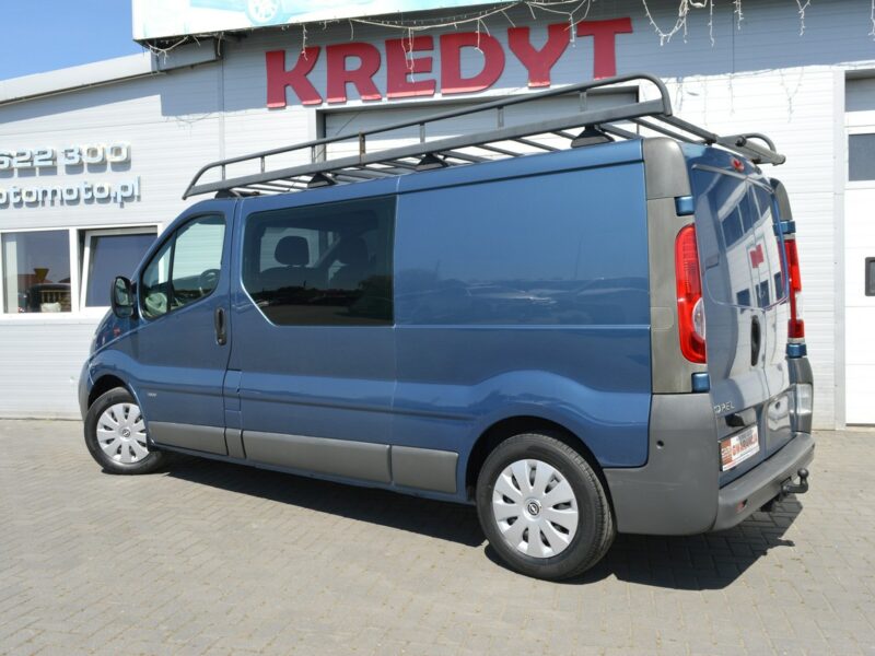 Opel Vivaro 2.0 CDTI LONG 6-cio osobowy Brygadówka Klimatyzacja 255 tys.km.