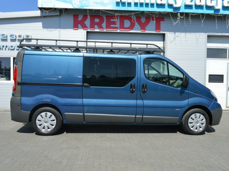 Opel Vivaro 2.0 CDTI LONG 6-cio osobowy Brygadówka Klimatyzacja 255 tys.km.