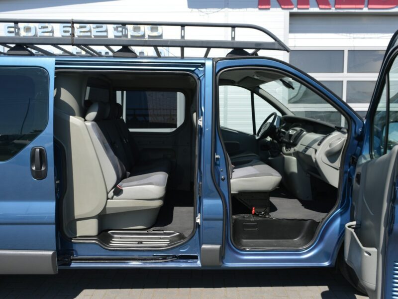 Opel Vivaro 2.0 CDTI LONG 6-cio osobowy Brygadówka Klimatyzacja 255 tys.km.