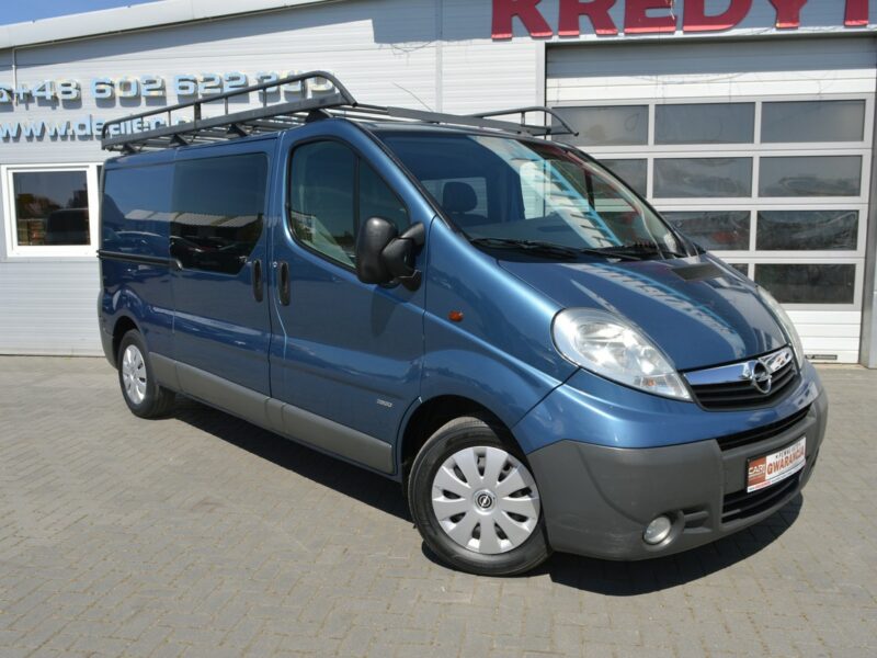 Opel Vivaro 2.0 CDTI LONG 6-cio osobowy Brygadówka Klimatyzacja 255 tys.km.