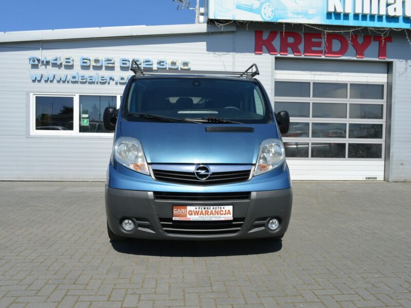 Opel Vivaro 2.0 CDTI LONG 6-cio osobowy Brygadówka Klimatyzacja 255 tys.km.