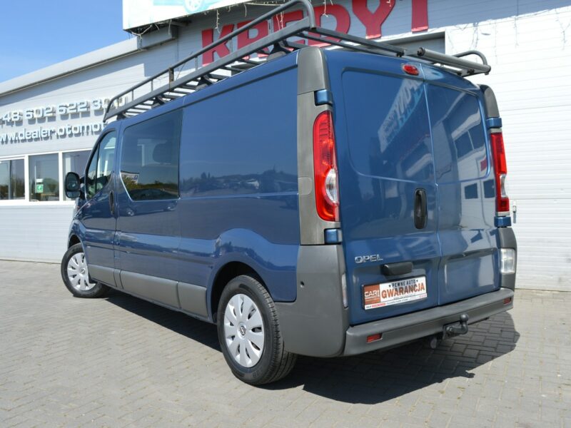 Opel Vivaro 2.0 CDTI LONG 6-cio osobowy Brygadówka Klimatyzacja 255 tys.km.