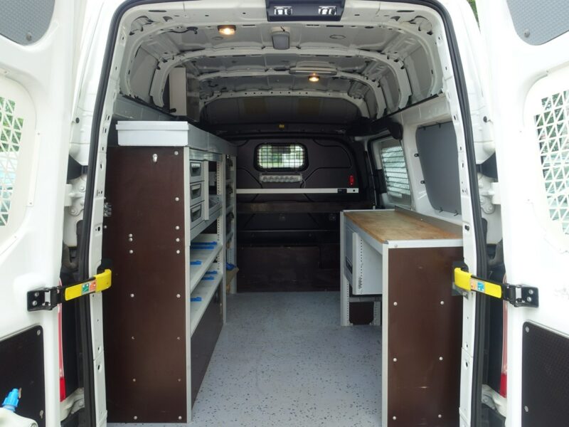 Ford Transit Custom Fv 23%*Mobilny Warsztat*Klima Kabina i Paka*220V*Zabudowa SORTINO