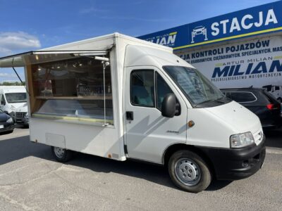 Fiat Ducato Ducato Autosklep pieczy Sklep Gastronomiczny Food Truck Foodtruck 2005