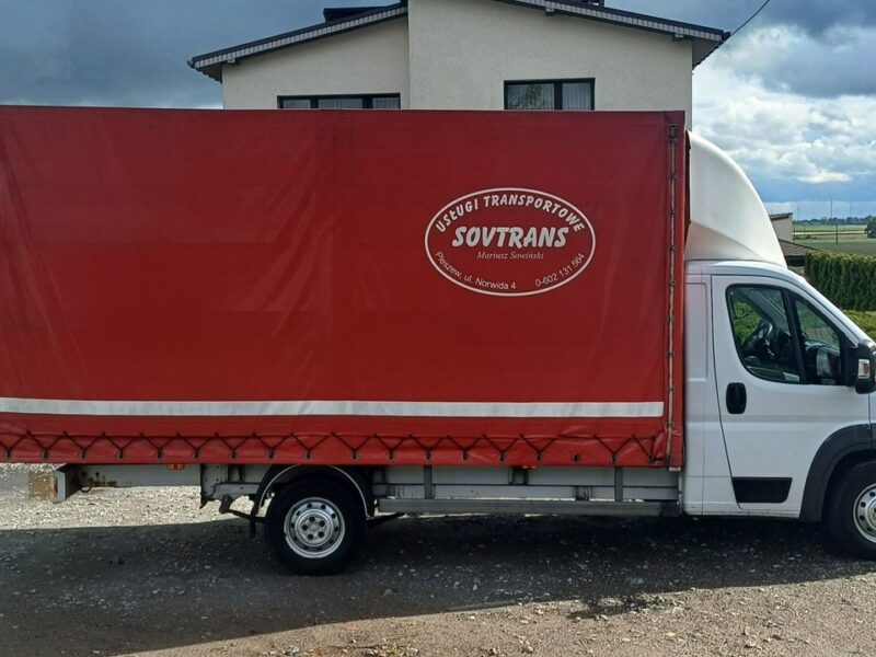 Fiat Ducato 2.3 MultiJet 130 KM Bez AdBlue Plandeka 10 Euro Palet