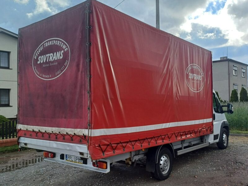Fiat Ducato 2.3 MultiJet 130 KM Bez AdBlue Plandeka 10 Euro Palet