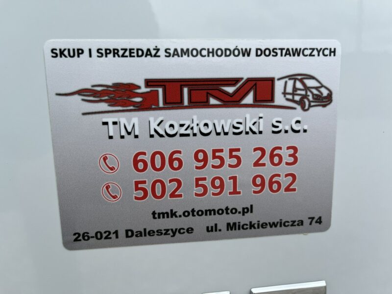 Renault Master 7-osob. Doka_Brygadowy 2.3/136KM L3H2 MAX *GWARANCJA* HAK