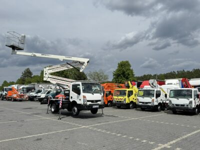 Nissan Cabstar Podnośnik Koszowy 20m CTE ZED 20.3 Zwyżka UDT Wumag CMC GSR 9m w bok