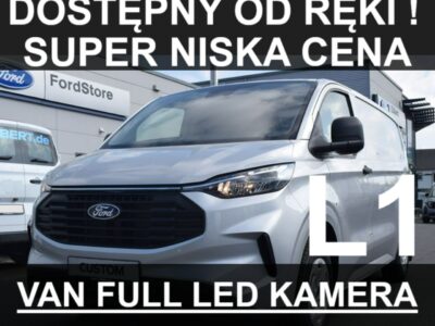 Ford Transit Custom L1 136KM Od ręki Super Cena Full Led Kamera Czujniki od ręki ! 1626zł