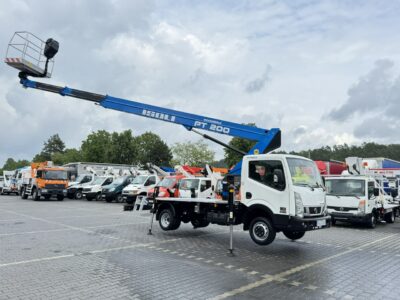 Nissan Cabstar 35.12 NT400 Koszowy ISOLI PT 200 20m UDT Kat.B Do 3.5T nie Multitel