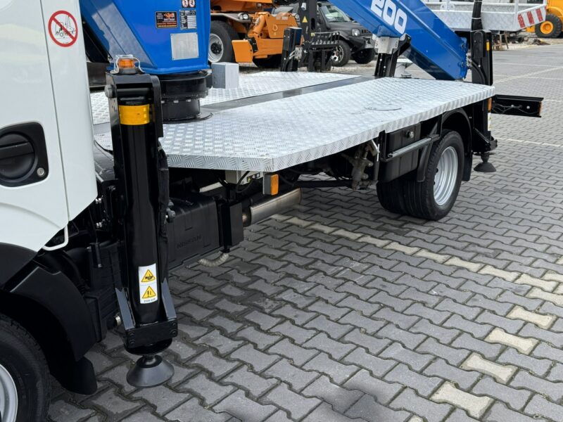 Nissan Cabstar 35.12 NT400 Koszowy ISOLI PT 200 20m UDT Kat.B Do 3.5T nie Multitel