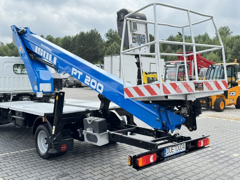 Nissan Cabstar 35.12 NT400 Koszowy ISOLI PT 200 20m UDT Kat.B Do 3.5T nie Multitel