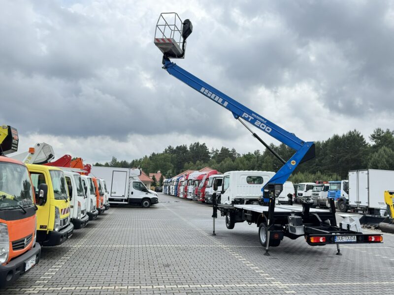 Nissan Cabstar 35.12 NT400 Koszowy ISOLI PT 200 20m UDT Kat.B Do 3.5T nie Multitel