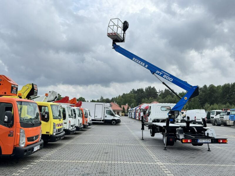 Nissan Cabstar 35.12 NT400 Koszowy ISOLI PT 200 20m UDT Kat.B Do 3.5T nie Multitel
