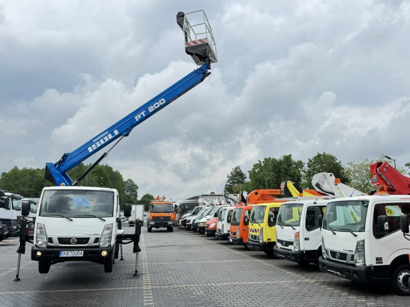 Nissan Cabstar 35.12 NT400 Koszowy ISOLI PT 200 20m UDT Kat.B Do 3.5T nie Multitel