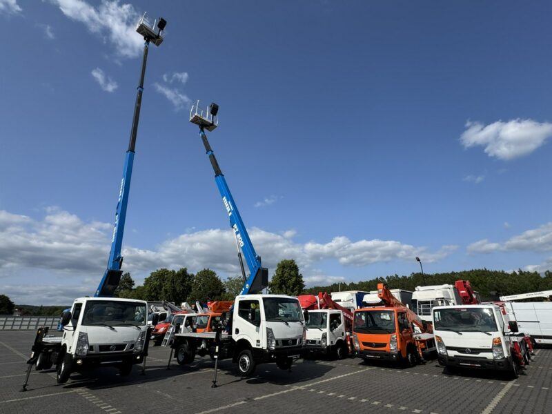 Nissan Cabstar 35.12 NT400 Koszowy ISOLI PT 200 20m UDT Kat.B Do 3.5T nie Multitel