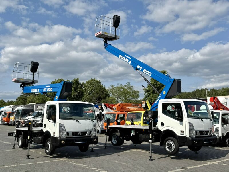 Nissan Cabstar 35.12 NT400 Koszowy ISOLI PT 200 20m UDT Kat.B Do 3.5T nie Multitel
