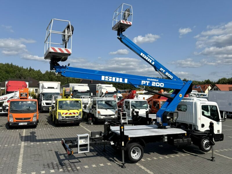 Nissan Cabstar 35.12 NT400 Koszowy ISOLI PT 200 20m UDT Kat.B Do 3.5T nie Multitel