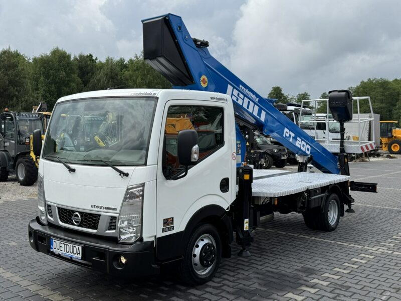 Nissan Cabstar 35.12 NT400 Koszowy ISOLI PT 200 20m UDT Kat.B Do 3.5T nie Multitel