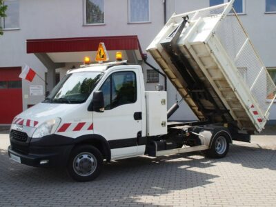 Iveco Daily HAKOWIEC + SKRZYNIA Z SIATKAMI * 2013R * SUPER Oryginalny stan 50c 40c