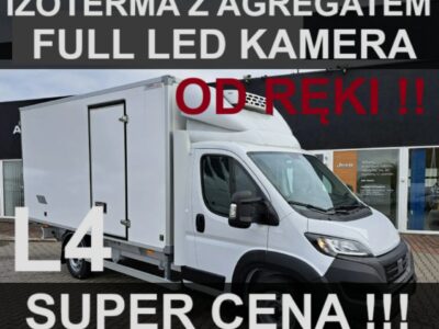 Fiat Ducato Izoterma z agregatem L4 - 4200x2100 Full Led Kamera 140KM