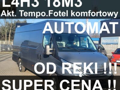 Iveco Daily 35S18A8H V L4H3 18m3 176KM Dostępny od ręki ! Pakiet Comfort Plus 2300 zł