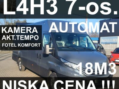 Iveco Daily 35S18A8H V 7-os. Brygadowy L4H3 18m3 176KM Dostępny od ręki ! 2680 zł
