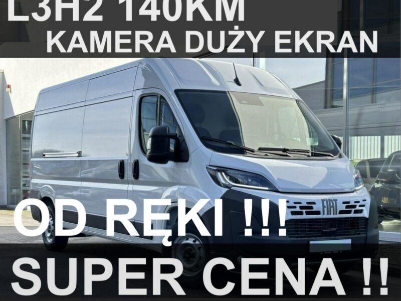Fiat Ducato L3H2 140KM Super Niska Cena ! Dostępny od ręki ! Kamera ! 1405 zł