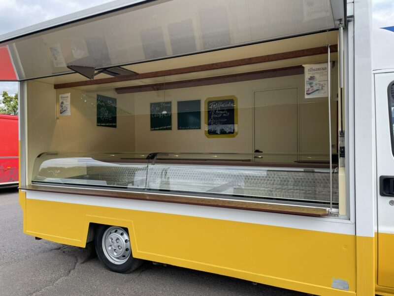 Fiat Ducato Autosklep wędlin Ryb Gastronomiczny Food Truck Foodtruck Sklep 2006