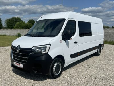 Renault Master 7-osob. Doka_Brygadowy *GWARANCJA* 2.3/136KM L3H2 MAX *HAK*
