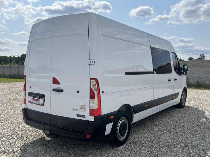 Renault Master 7-osob. Doka_Brygadowy *GWARANCJA* 2.3/136KM L3H2 MAX *HAK*