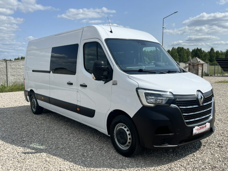Renault Master 7-osob. Doka_Brygadowy *GWARANCJA* 2.3/136KM L3H2 MAX *HAK*