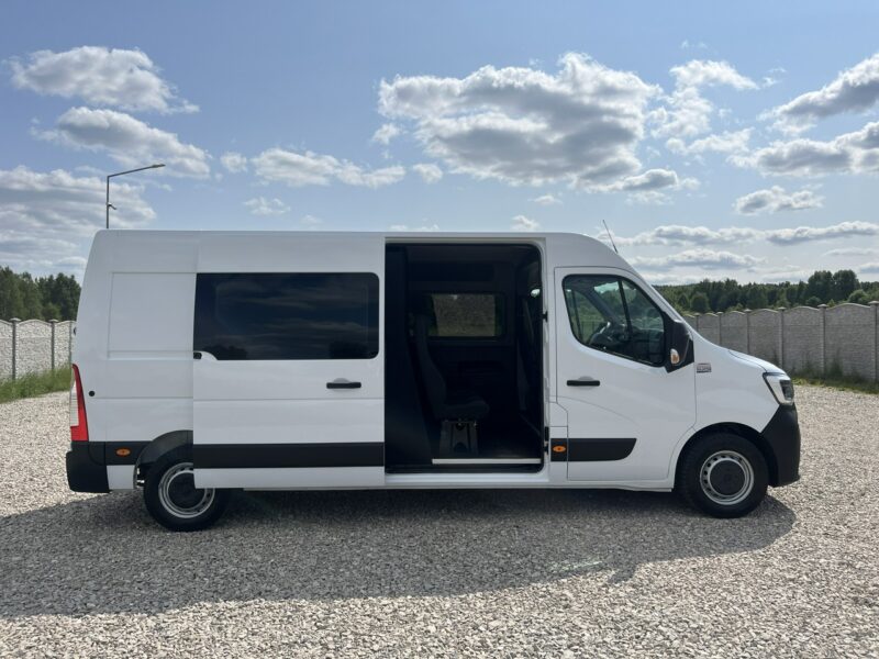 Renault Master 7-osob. Doka_Brygadowy *GWARANCJA* 2.3/136KM L3H2 MAX *HAK*