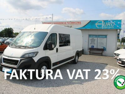 Peugeot Boxer L3H2 Brygadowy F-VAT WebastoGwarancja Salon PL